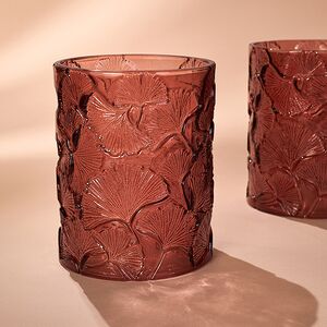 Стеклянный подсвечник Федеричи 13 см каштановый Kaemingk фото 4