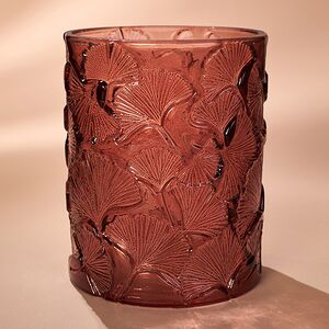 Стеклянный подсвечник Федеричи 13 см каштановый Kaemingk фото 2