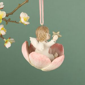 Елочная игрушка Ангелок Венди - Rapsodia dei Fiori 7 см, подвеска EDG фото 3