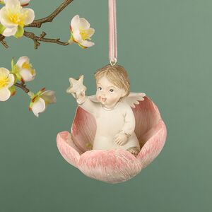 Елочная игрушка Ангелок Венди - Rapsodia dei Fiori 7 см, подвеска EDG фото 1