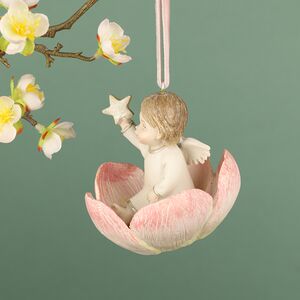 Елочная игрушка Ангелок Венди - Rapsodia dei Fiori 7 см, подвеска EDG фото 2