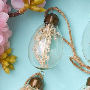 Пасхальные подвески Яйца - Dried Flower 5 см, 8 шт Kaemingk фото 6