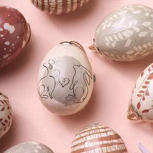 Пасхальные подвески Яйца - Good Easter 5 см, 8 шт Kaemingk фото 2