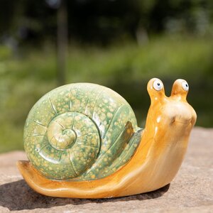 Садовая фигура Улитка Фрэнк - Smiley Snail 15 см Kaemingk фото 3