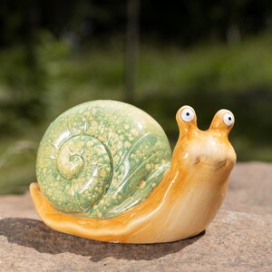 Садовая фигура Улитка Фрэнк - Smiley Snail 15 см (Kaemingk, Нидерланды). Артикул: 851259-2