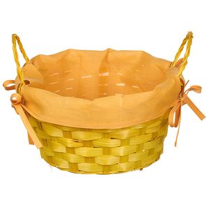 Декоративная корзина Simple 21*9 см желтая Koopman фото 2