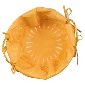 Декоративная корзина Simple 21*9 см желтая Koopman фото 4