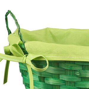 Декоративная корзина Simple 21*9 см зеленая Koopman фото 3