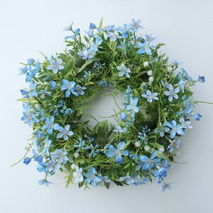 Венок Gorgeous - Луговые Цветы 30 см, голубой (Swerox, Швеция). Артикул: C045-B