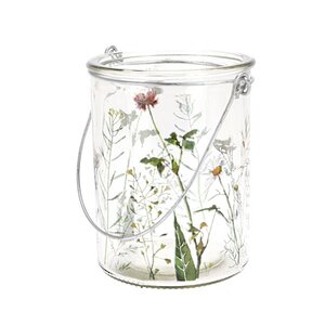 Подвесной стеклянный подсвечник Maurice - Полевые цветы 10 см (Koopman, Нидерланды). Артикул: HC6910000-1