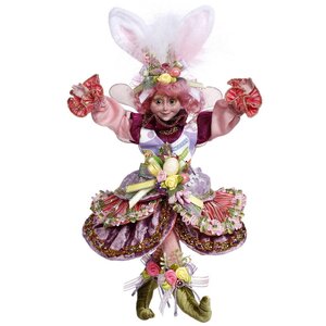 Коллекционная кукла Пасхальная Фея Квеленна - Easter Bunny 28 см Mark Roberts фото 1