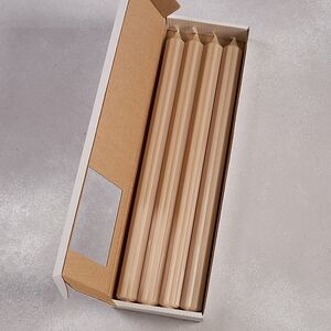 Высокие свечи 30 см Астерия топленое молоко, 4 шт Candleslight фото 3