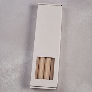 Высокие свечи 30 см Астерия топленое молоко, 4 шт Candleslight фото 4