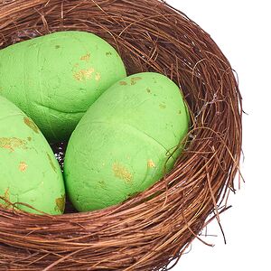 Пасхальное украшение Гнездо Green Egg 7 см Due Esse Christmas фото 3