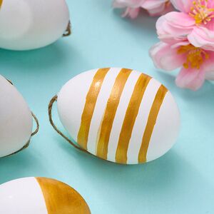 Пасхальные украшения Яйца - Easter Souvenir 6 см, 6 шт Due Esse Christmas фото 2