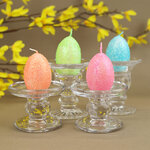 Набор пасхальных свечей Pastel Easter 7 см, 4 шт