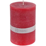 Декоративная свеча Рикардо 10*7 см красная