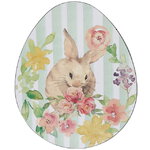 Пасхальное блюдо Цветочный Кролик 35*29 см